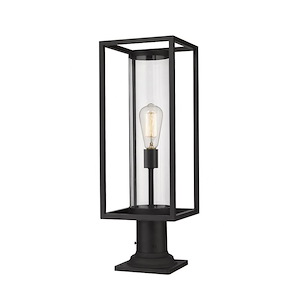 Dunbroch - 1 Light Outdoor Pier Mount Light In Restoration Style-23.75 Inches Tall and 8 Inches Wide - 1093794