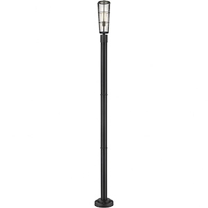 Helix - 1 Light Outdoor Post Mounted Fixture In Outdoor Style-93 Inches Tall and 6 Inches Wide - 1113097