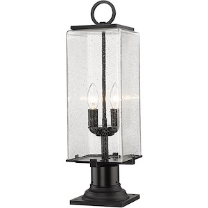 Sana - 2 Light Outdoor Pier Mount In Contemporary Style-22.25 Inches Tall and 6.75 Inches Wide - 1222891