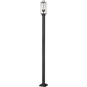 Sana - 2 Light Outdoor Post Mount In Contemporary Style-114.25 Inches Tall and 9.25 Inches Wide - 1097023