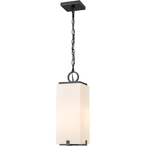 Sana - 1 Light Outdoor Chain Mount Pendant In Contemporary Style-18 Inches Tall and 6.75 Inches Wide