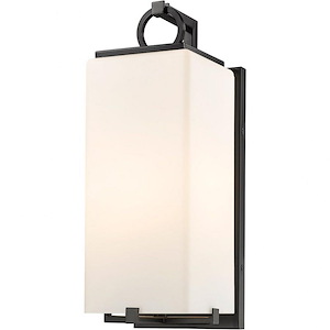 Sana - 1 Light Outdoor Wall Sconce In Contemporary Style-18.5 Inches Tall and 6.75 Inches Wide - 1097018
