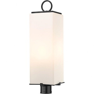 Sana - 3 Light Outdoor Post Mount In Contemporary Style-26.5 Inches Tall and 8.25 Inches Wide