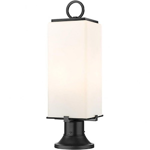 Sana - 2 Light Outdoor Pier Mount In Contemporary Style-22.25 Inches Tall and 6.75 Inches Wide