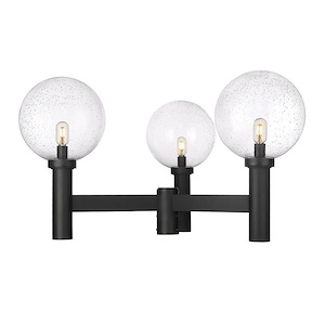 Laurent - 3 Light Outdoor Post Mount Light In Modern Style-22.5 Inches Tall and 39 Inches Wide