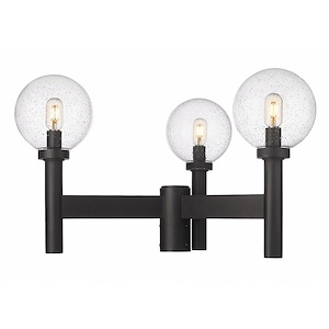 Laurent - 3 Light Outdoor Post Mount Light In Modern Style-18 Inches Tall and 30 Inches Wide - 1283300