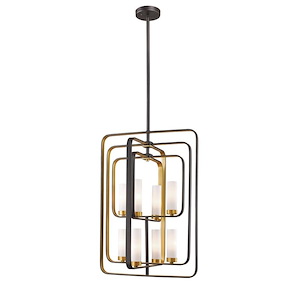 Aideen - 8 Light Pendant in Fusion Style - 19.75 Inches Wide by 29 Inches High - 550205
