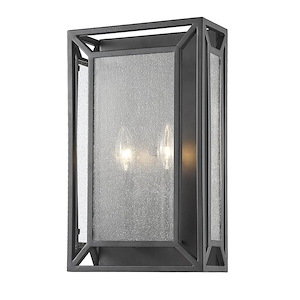 Braum - 2 Light Wall Sconce in Modern Style - 9 Inches Wide by 15 Inches High