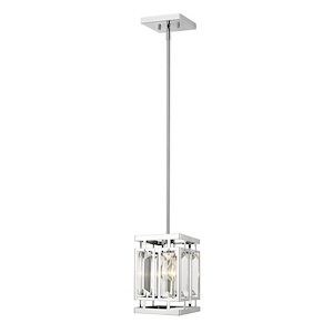 Mersesse - 1 Light Pendant in Metropolitan Style - 6.5 Inches Wide by 8.5 Inches High - 689179