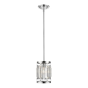 Mersesse - 1 Light Pendant in Metropolitan Style - 5.5 Inches Wide by 8.5 Inches High - 689172