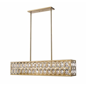 Dealey - 7 Light Chandelier in Metropolitan Style - 9.25 Inches Wide by 9 Inches High - 856794