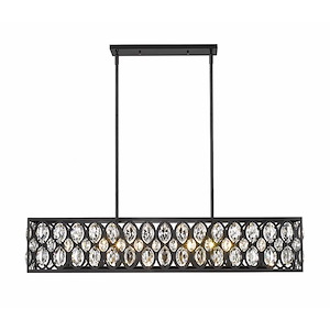 Dealey - 7 Light Chandelier in Metropolitan Style - 8.5 Inches Wide by 8.75 Inches High