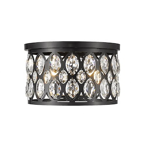 Dealey - 4 Light Flush Mount in Metropolitan Style - 15.75 Inches Wide by 9.75 Inches High