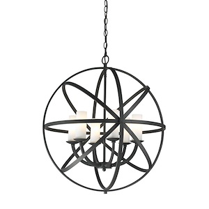 Aranya - 6 Light Pendant in Metropolitan Style - 23.82 Inches Wide by 26.25 Inches High