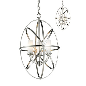 Aranya - 3 Light Pendant in Metropolitan Style - 16 Inches Wide by 25 Inches High