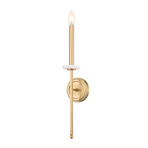 Gaultier - 1 Light Wall Sconce-20.5 Inch Tall and 4.5 Inch Wide - 1397122