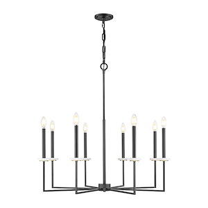 Gaultier - 8 Light Chandelier-45.25 Inch Tall and 35.25 Inch Wide - 1397128
