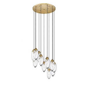 Arden - 11 Light Chandelier-12 Inches Tall and 24 Inches Wide - 1332930