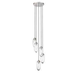 Arden - 5 Light Chandelier-12 Inches Tall and 12 Inches Wide