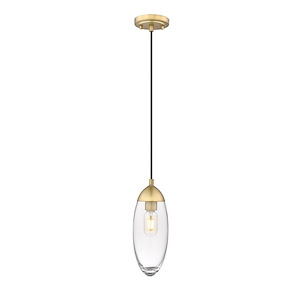 Arden - 1 Light Pendant In Modern Style-12 Inches Tall and 4.5 Inches Wide - 1283315