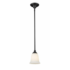 Lagoon - 1 Light Mini Pendant in Spanish Style - 6 Inches Wide by 56.5 Inches High - 383177