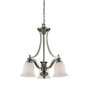 Lagoon - 3 Light Chandelier in Spanish Style - 20 Inches Wide by 23 Inches High - 383169
