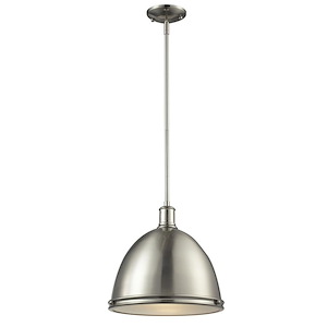 Mason - 1 Light Pendant in Utilitarian Style - 13 Inches Wide by 12.9 Inches High - 429316