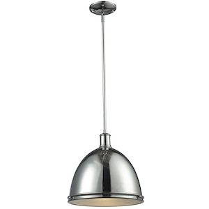 Mason - 1 Light Pendant in Utilitarian Style - 13 Inches Wide by 12.9 Inches High