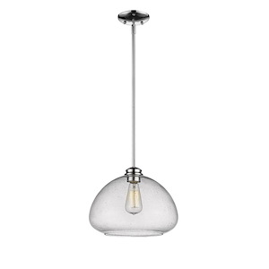 Amon - 1 Light Pendant in Traditional Style - 13 Inches Wide by 10 Inches High