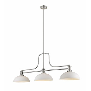 Melange - 3 Light Chandelier In Restoration Style-21 Inches Tall and 13.25 Inches Wide