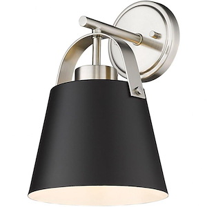 Z-Studio - 1 Light Wall Sconce In Modern Style-12.75 Inches Tall and 8 Inches Wide