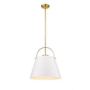 Z-Studio - 1 Light Pendant in Seaside Style - 18 Inches Wide by 18 Inches High