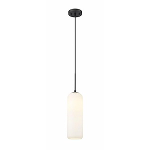 Monty - 1 Light Pendant In Mid-Century Style-22 Inches Tall and 5.25 Inches Wide
