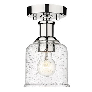 Bryant - 1 Light Flush Mount In Industrial Style-9.5 Inches Tall and 5.5 Inches Wide