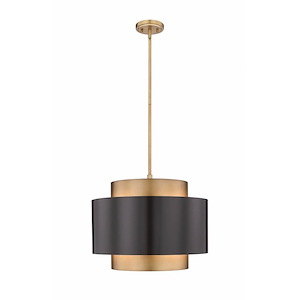 Harlech - 3 Light Pendant In Mid-Century Modern Style-19.5 Inches Tall and 24.5 Inches Wide - 1283324