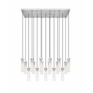 Beau - 17 Light Linear Chandelier-12.75 Inches Tall and 18 Inches Wide - 1332939