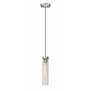 Beau - 1 Light Pendant In Modern Style-12.75 Inches Tall and 4.75 Inches Wide - 1283327