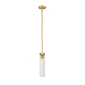 Beau - 1 Light Pendant In Modern Style-12.75 Inches Tall and 7.75 Inches Wide - 1298342