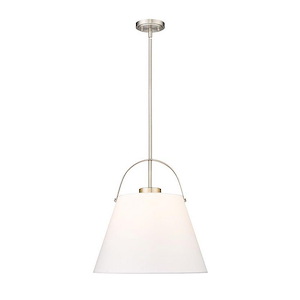 Z-Studio - 1 Light Pendant In Farmhouse Style-18 Inches Tall and 18 Inches Wide