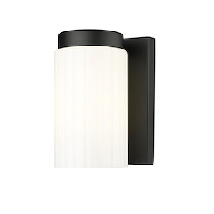 Burk - 1 Light Wall Sconce-7.25 Inches Tall and 4.25 Inches Wide - 1341029