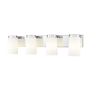 Burk - 4 Light Bath Vanity-7.25 Inches Tall and 30 Inches Wide - 1341032