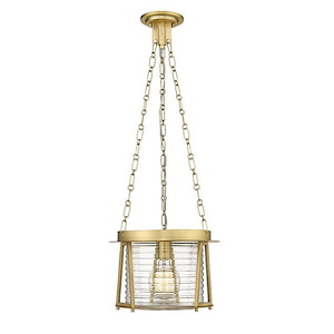 Cape Harbor - 1 Light Pendant In Traditional Style-9 Inches Tall and 13 Inches Wide - 1298347