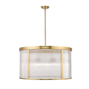 Carnaby - 9 Light Chandelier In Industrial Style-18 Inches Tall and 32.25 Inches Wide
