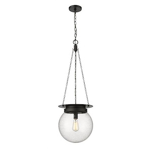 Calhoun - 1 Light Pendant In Traditional Style-14.75 Inches Tall and 13 Inches Wide