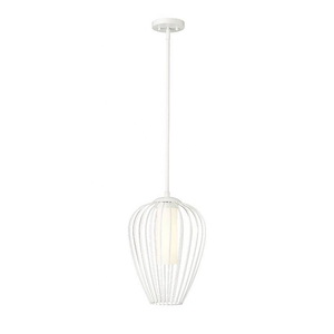 Savanti - 1 Light Pendant In Modern Style-16.5 Inches Tall and 12 Inches Wide
