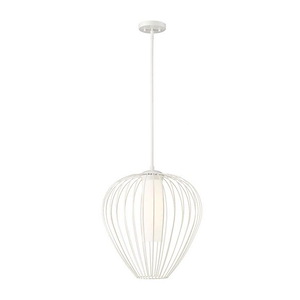 Savanti - 1 Light Pendant In Modern Style-19.5 Inches Tall and 18 Inches Wide