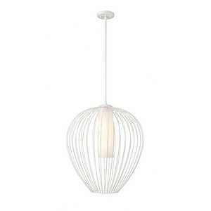 Savanti - 1 Light Pendant In Modern Style-25.5 Inches Tall and 22 Inches Wide - 1325491