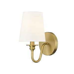 Gianna - 1 Light Wall Sconce In Industrial Style-10.25 Inches Tall and 5.5 Inches Wide