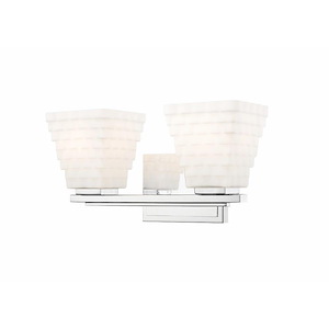 Annalise - 2 Light Bath Vanity-7.25 Inch Tall and 14 Inch Length - 1363475