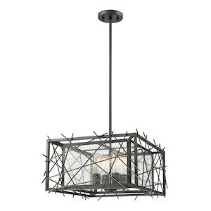 Stanwood - 4 Light Pendant in Transitional Style - 18 Inches Wide by 9.5 Inches High - 1223021